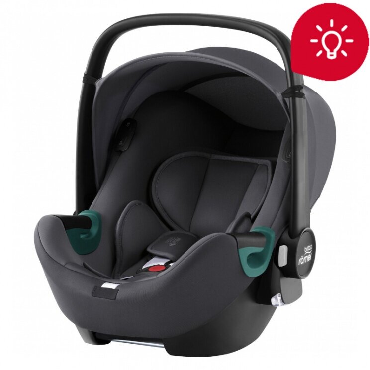 Britax Romer Baby-Safe iSense (Midnight Grey)