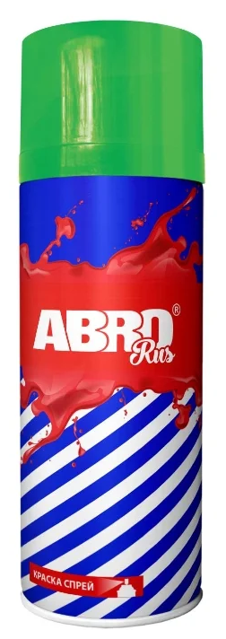 ABRO SPO027R ABRO Краска-спрей № 27 зелёный лист Rus (0,473L)