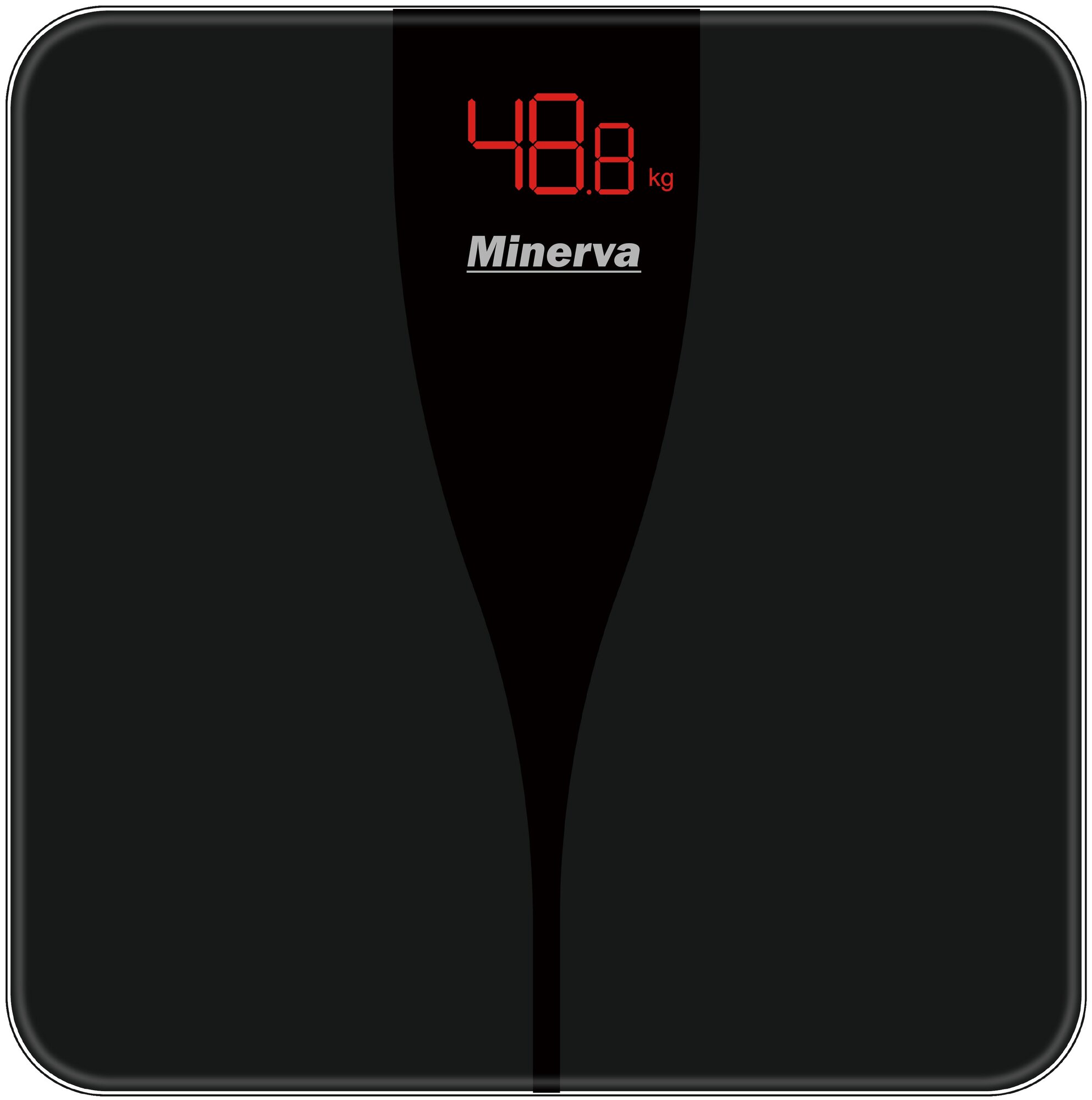 Весы напольные MINERVA ULTRA BLACK (B31E)