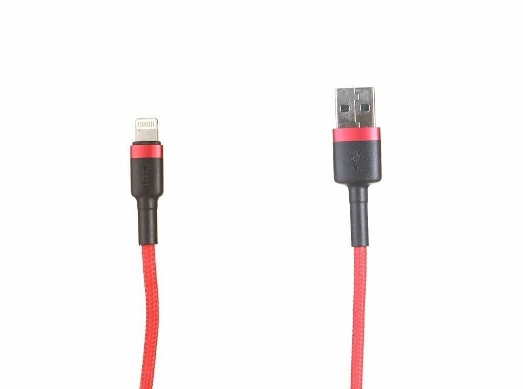 Аксессуар Baseus APPLE 8-pin Cafule 1.5A 2m Red CALKLF-C09