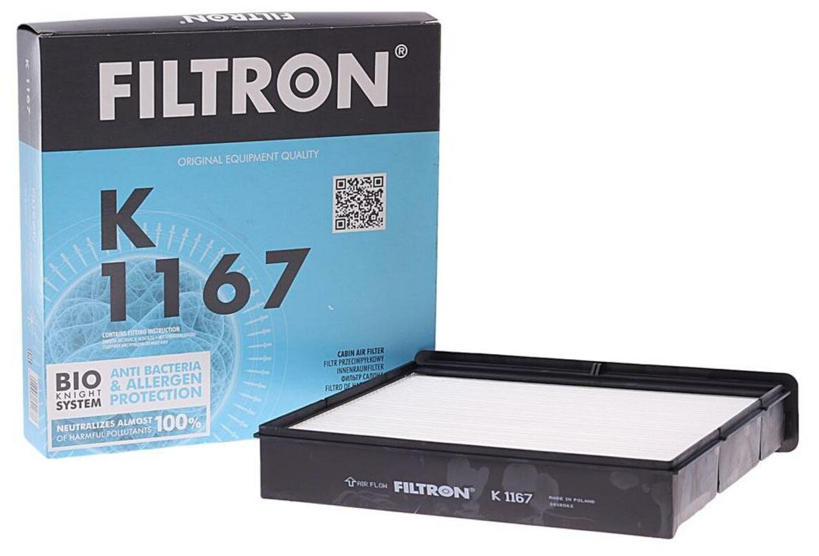 Салонный фильтр FILTRON K1167