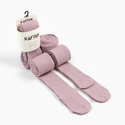 фото Колготки kaftan для девочек, классические, без шортиков, размер 28, розовый