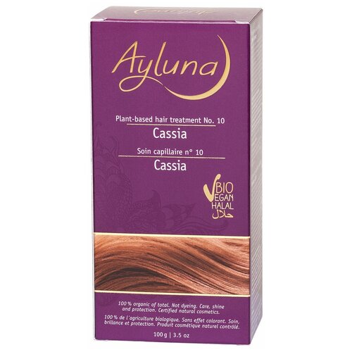 Ayluna Порошок-маска для волос растительный № 10 Кассия, 100 г 1 шт