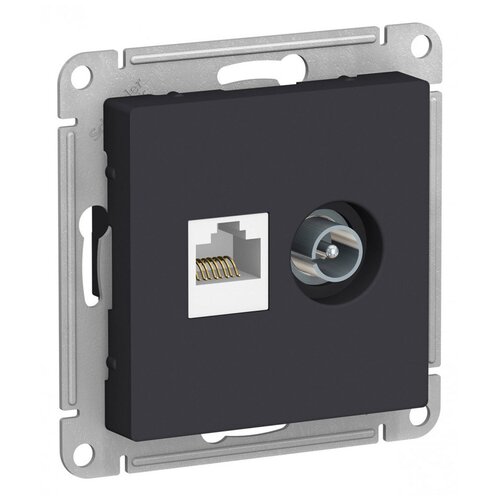 Рамка электроустановочная Systeme Electric (Schneider Electric) AtlasDesign, 1 пост, бежевый, ATN000201, 15 шт.