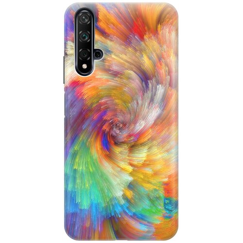 фото Re:pa накладка transparent для huawei nova 5 с принтом "акварельная красота"