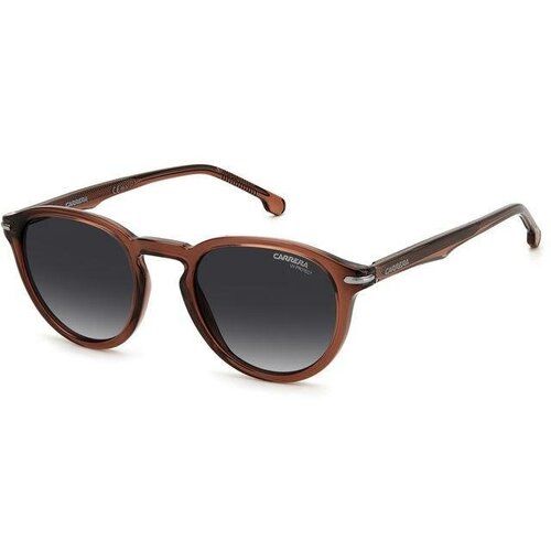 Солнцезащитные очки CARRERA, прямоугольные, оправа: пластик, для мужчин, коричневый
