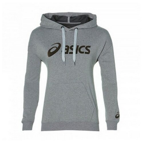 фото Толстовка женская asics 2032a990 020 big asics oth hoodie 2032a990020 размер 44 цвет серый