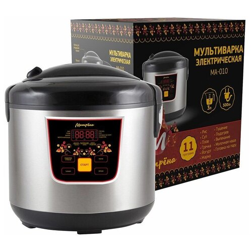 Мультиварка матрёна MA-010 3л 500Вт 395000₽