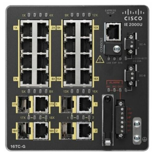 Коммутатор Cisco Catalyst IE-2000U-16TC-G 24894700₽
