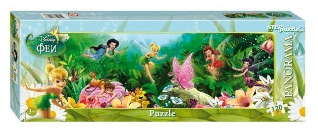 Пазл Step Puzzle Disney "PANORAMA" (120 элементов, в ассортименте) 75118