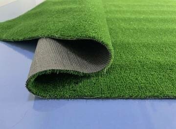 Ковровая дорожка , искусственная трава , декоративное покрытие Carpet World "Травка" , зелёный , износостойкий , 1.50x3.00м - фотография № 9