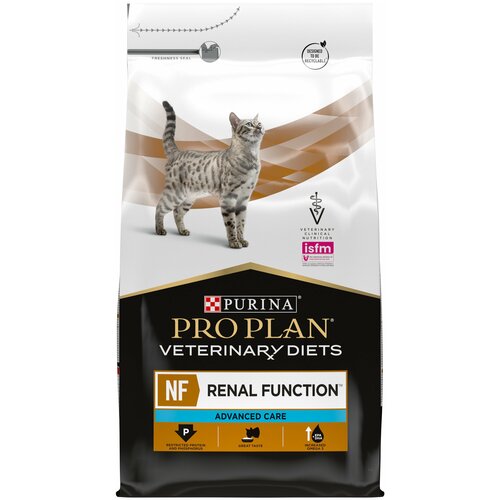 влажный корм для кошек purina pro plan veterinary diets nf renal function advanced care поздняя стадия почечной недостаточности курица 24 шт х85г Сухой корм для кошек диетический PRO PLAN VETERINARY DIETS для поддержания функции почек при хронической почечной недостаточности, 5 кг