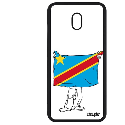 фото Чехол для мобильного redmi 8a, "флаг конго киншаса с руками" патриот государственный utaupia