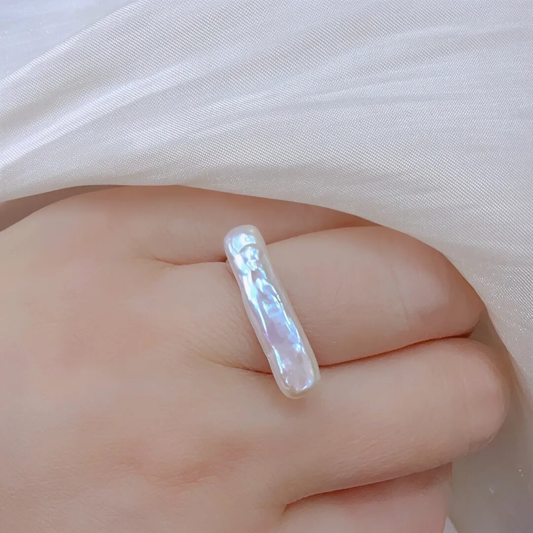 Кольца Dainashi из жемчуга Long Strip
