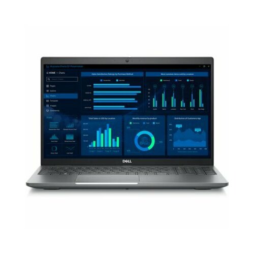 Ноутбук DELL Precision 3581-7120 Intel Core i7 13700H, 2.4 GHz - 5.0 GHz, 32768 Mb, 15.6 Full HD 1920x1080, 1000 Gb SSD, DVD нет, nVidia RTX A1000 6144 Mb, Windows 11 Professional, серый, 1.79 кг, 3581-7120