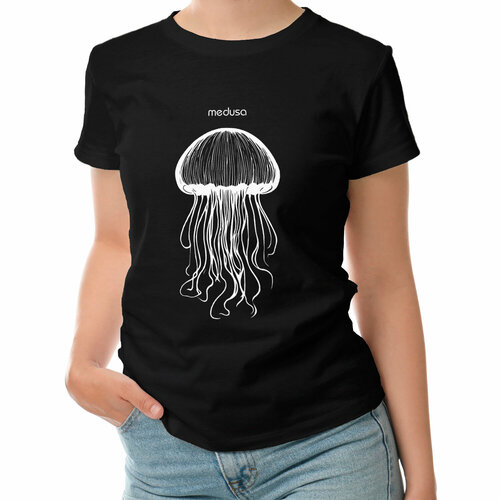 фото Футболка roly, размер s, черный