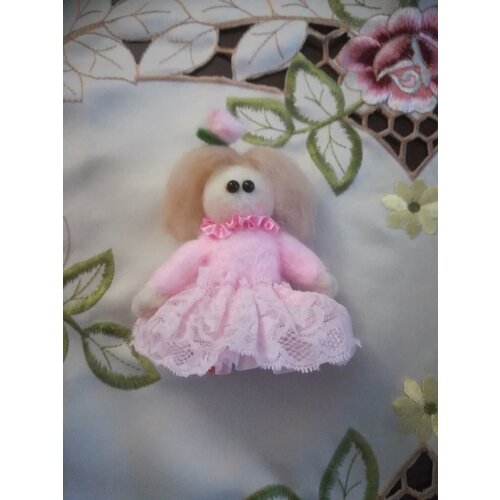 Брелок, 5 шт., розовый