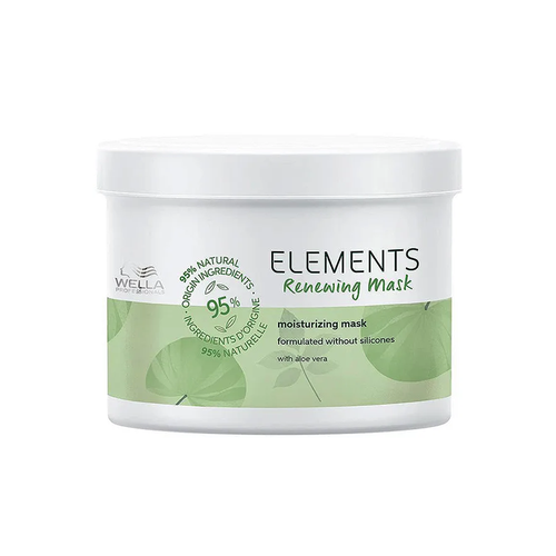 Обновляющая маска для волос Wella Professionals Elements Moisturizing Mask with Aloe Vera 500 мл обновляющая маска elements 500 мл