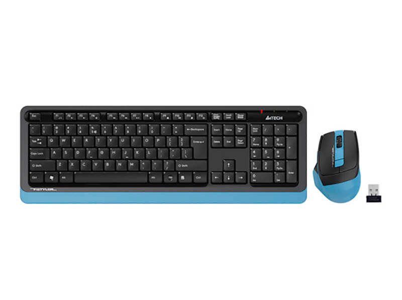 Клавиатура + мышь A4Tech Fstyler FG1035 Black/Blue