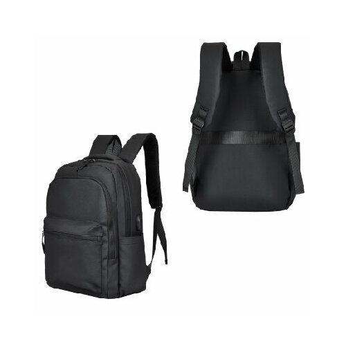 Рюкзак мягкий Sanvero 42*30*19см черный ВР21010