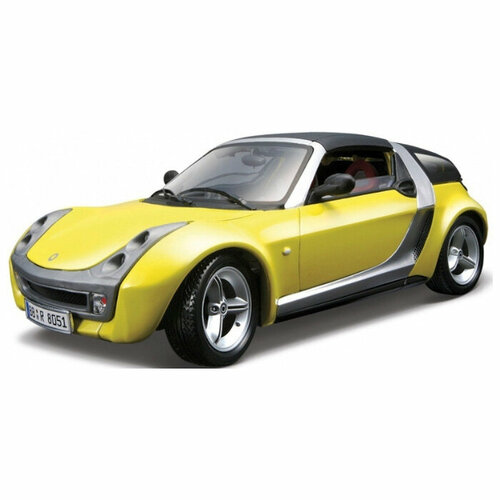 Легковой автомобиль Bburago Smart Roadster Coupe 1:18 18-12052B легковой автомобиль игроленд hot r 293 030 1 5 24 5 см желтый черный