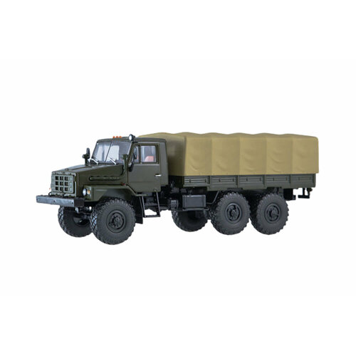 Уральский грузовик 4322 бортовой с тентом new 1 43 kamaz 65117 ussr truck onboard diecast model by eac lautohistory for collection