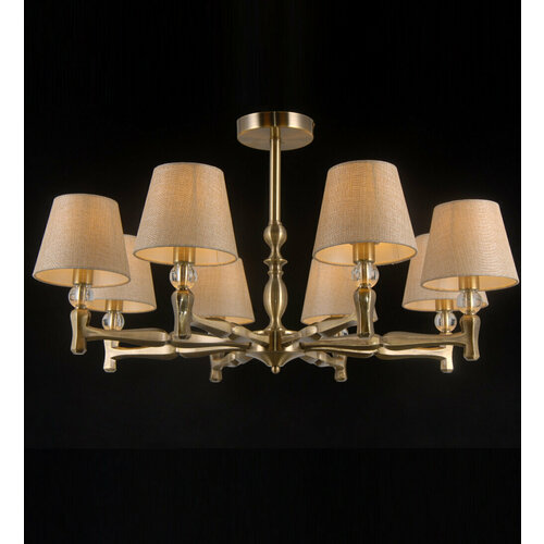 Люстра 42415/8 бронза