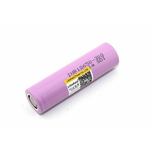 Аккумулятор типа 18650, Li-Ion, LiitoKala Lii-30Q, 3000mAh, 3.7V, код mb095362