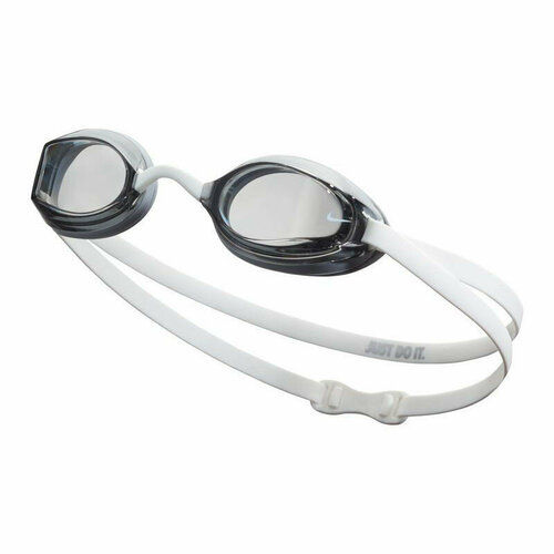 Очки для плавания NIKE Legacy, дымчатые линзы, FINA, серая оправа очки для плавания nike legacy mirror nessd130931 зеркальные линзы fina approved senior