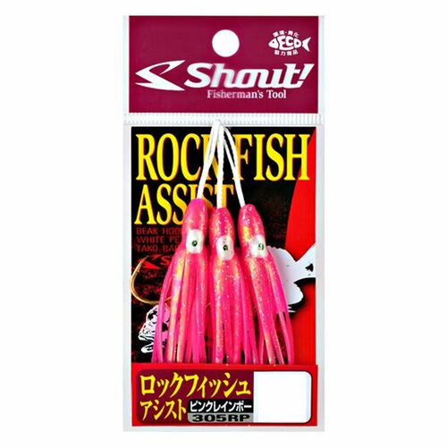 фото Shout, силикон с крючком 305rp rock fish asisst, p.r, s