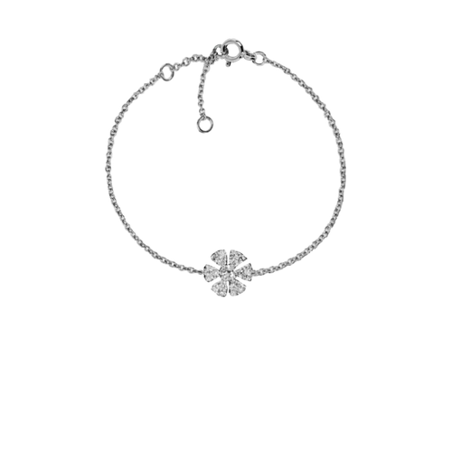 Браслет Crivelli, белое золото, 750 проба, длина 18.5 см.