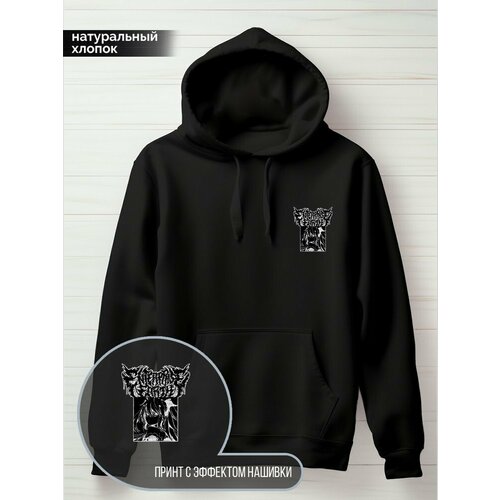 фото Худи hypnotica, размер xs, черный