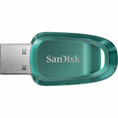 Комплект 5 штук, Флеш-память SanDisk CZ96 Ultra Eco 128Gb/USB3.2/Blue-Green(SDCZ96-128G-G46)