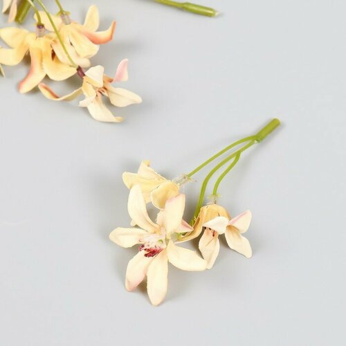 Цветы для декорирования Лилейник ванильный 8,5 см 5 шт