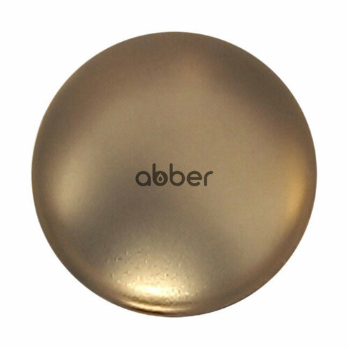 Накладка на слив для раковины Abber золото матовое AC0014MMG