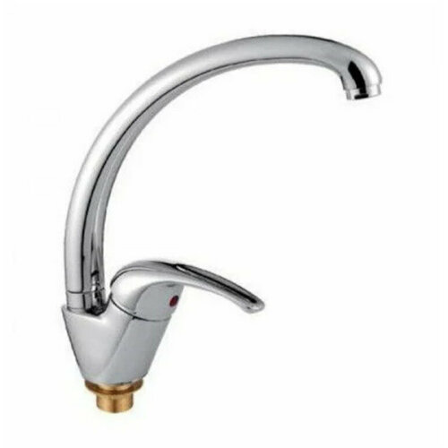 Латунный смеситель для кухни с высоким поворотным изливом EP AFINA 777