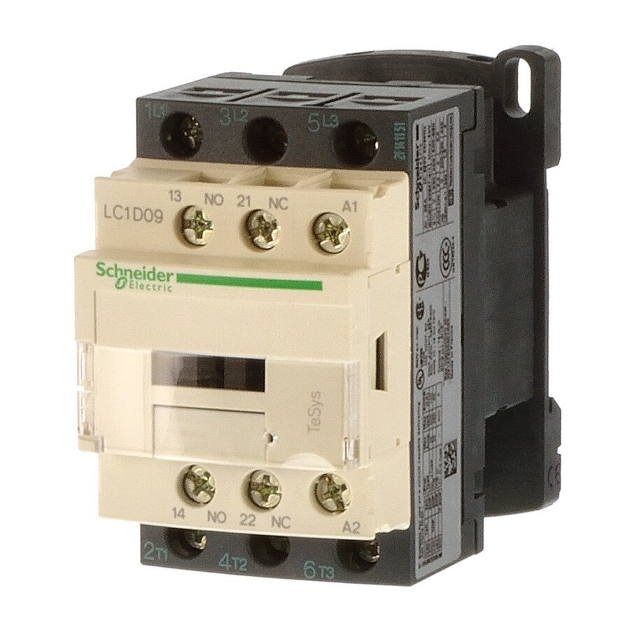 фото Контактор Schneider Electric TeSys LC1D 3P 9А 440/220В AC 4кВт
