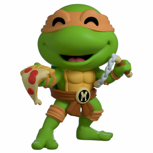 Фигурка Youtooz: TMNT: Michelangello #2 11 см 5553649 игрушка нунчаки playmates toys боевое оружие микеланджело 90692 оранжевый