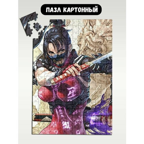 Пазл картонный 39,5х28 см, размер А3, 300 деталей, модель игра Soulcalibur IV - 1204 пазл картонный 39 5х28 см размер а3 300 деталей модель игра gta iv 8592