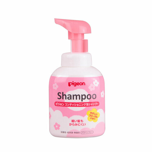 фото Шампунь-пенка для детей pigeon shampoo от 18 месяцев 350 мл
