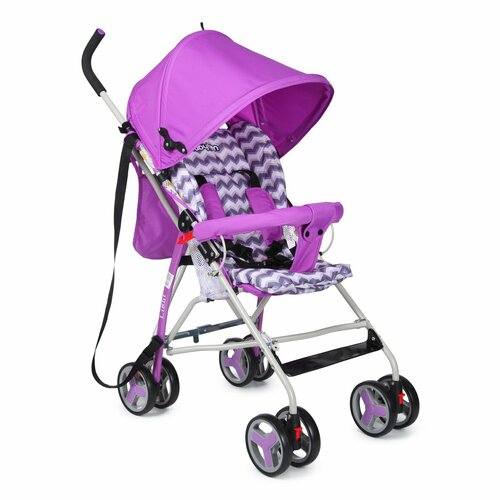 фото Коляска прогулочная babyton light purple wlx101a