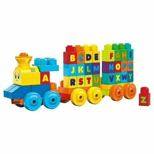 Конструктор Mega Bloks Обучающий поезд Алфавит 50 деталей 3400₽