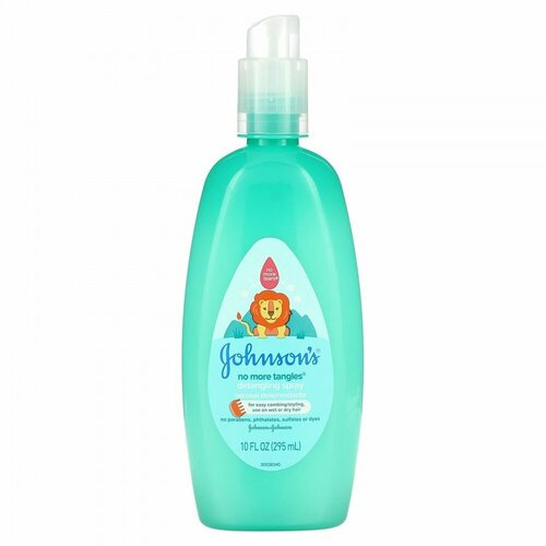 Johnson' s Baby, No More Tangles, спрей для распутывания волос, 295 мл (10 жидк. Унций)