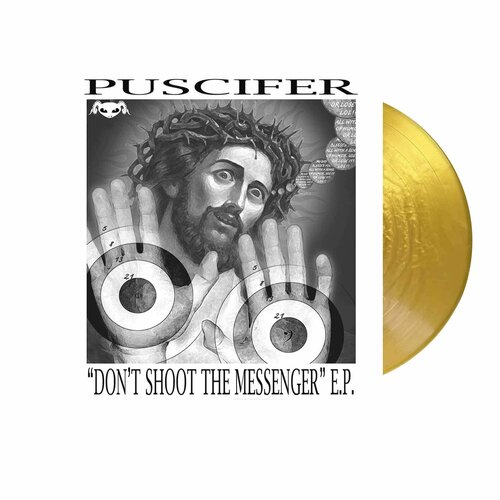 PUSCIFER - DON'T SHOOT THE MESSENGER (LP ep, gold) виниловая пластинка