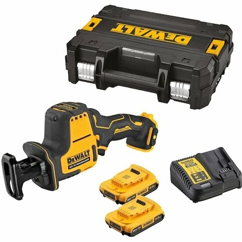 Пила сабельная аккумуляторная Dewalt DCS312D2-QW