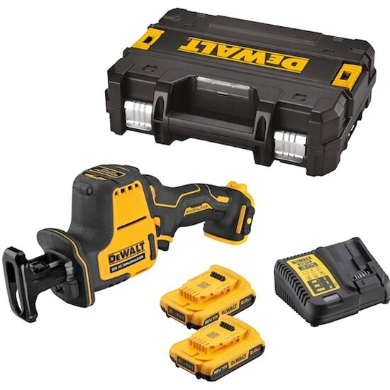 Пила сабельная аккумуляторная DEWALT DCS312D2-QW