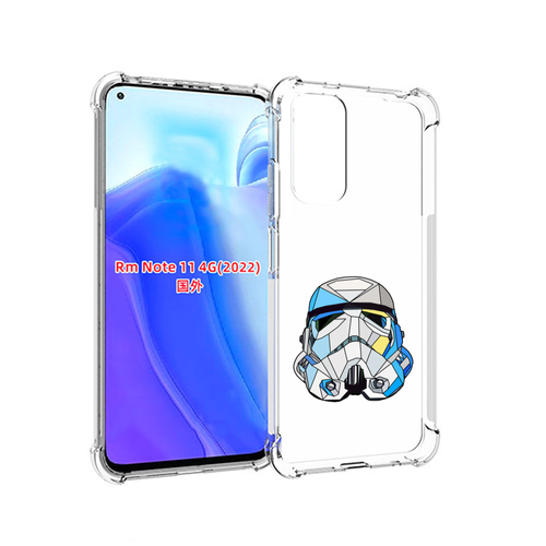 Чехол MyPads star wars дарт вейдер для Xiaomi Redmi Note 11 4G ( Глобальная версия ) задняя-панель-накладка-бампер