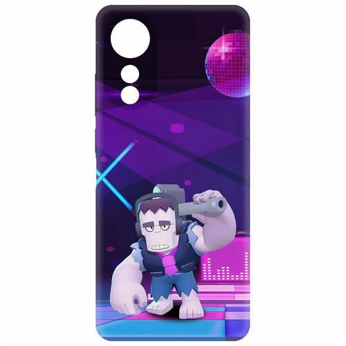 Чехол-накладка Krutoff Soft Case Brawl Stars - Фрэнк для Oppo A78 4G черный чехол накладка krutoff soft case brawl stars фрэнк для oppo a18 черный