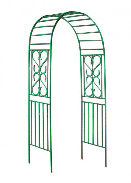 Арка садовая металлическая для растений Классическая от ProTent, высота 2.8 м - фотография № 1