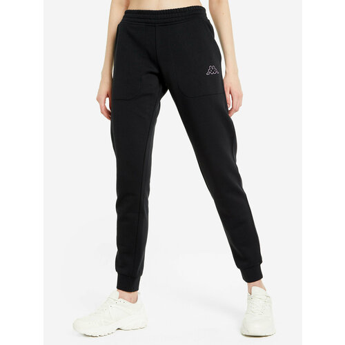 фото Брюки kappa, размер 50/52, черный